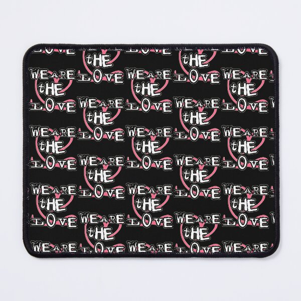 Item preview, WE ARE THE LOVE: Red, Black, and White Love designed and sold by SplashTastic.