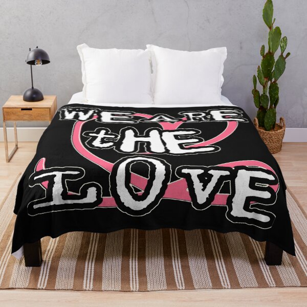 Item preview, WE ARE THE LOVE: Red, Black, and White Love designed and sold by SplashTastic.