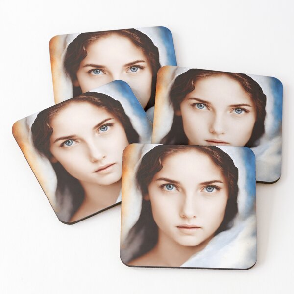 Item preview, an attempt to visualize Blessed Virgin Mary's face designed and sold by bogfl.