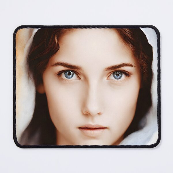 Item preview, an attempt to visualize Blessed Virgin Mary's face designed and sold by bogfl.