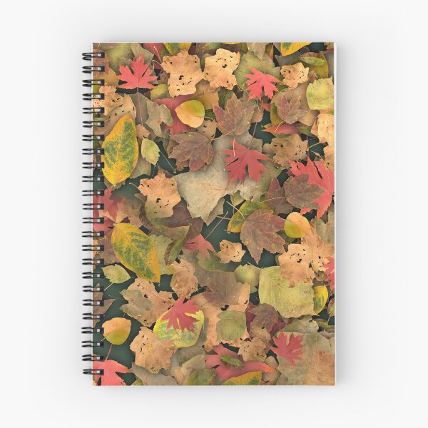 Item preview, Dreamy autumn colorful dry leaf pattern design designed and sold by fotoryum.