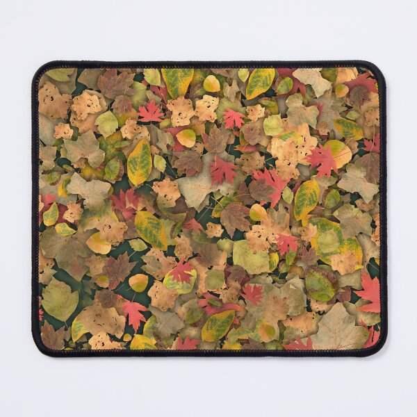 Item preview, Dreamy autumn colorful dry leaf pattern design designed and sold by fotoryum.