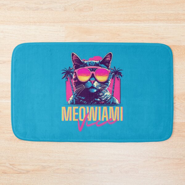 Item preview, Meowiami Vice Art. Miami Vice Cat. designed and sold by GiveMeMood.