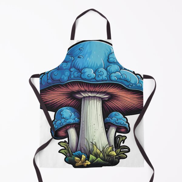 Item preview, Magic Mushroom, Watercolour Mushroom Sticker Ai Art designed and sold by TotallySpiffing.