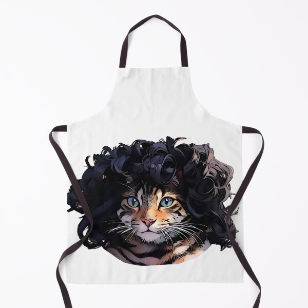 Item preview, Curly Hair Cat designed and sold by TuyaArts.