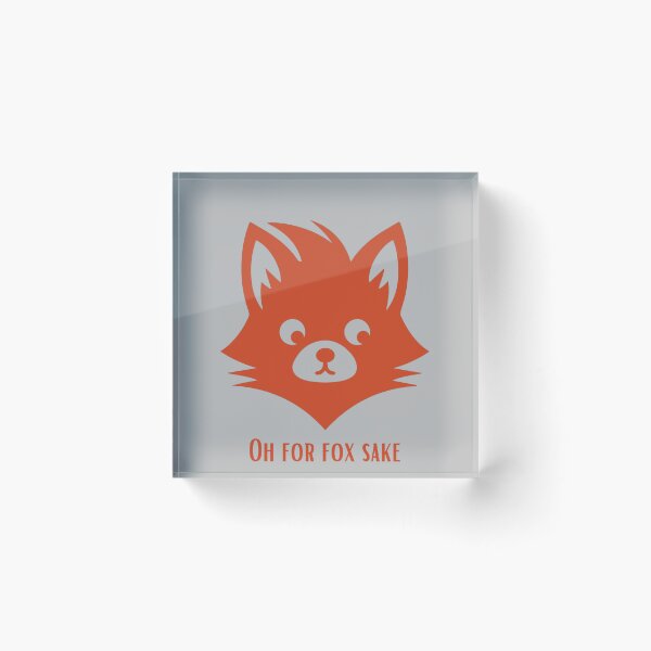 Item preview, Oh for fox sake designed and sold by MilkyForest.