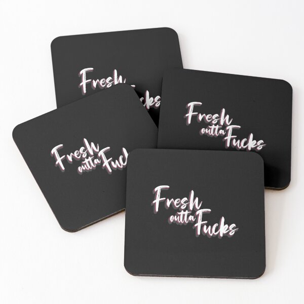 Item preview, Fresh Outta Fucks Profanity 2024 designed and sold by lozchai.