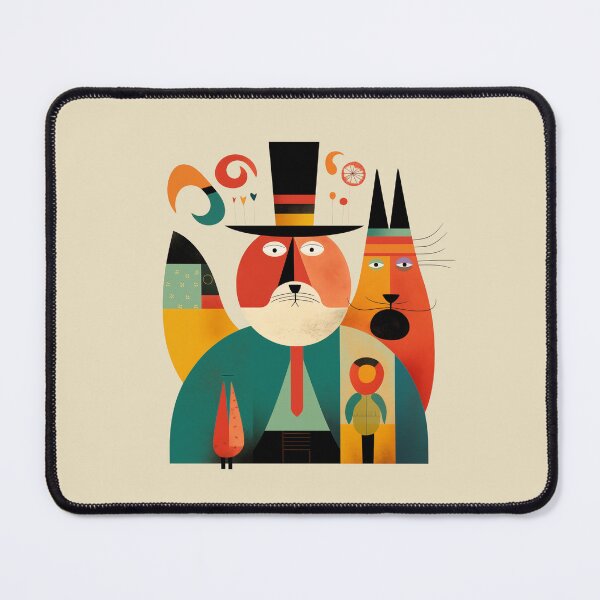 Item preview, Abstract Cat Dad designed and sold by Sleek Sketch Studio.