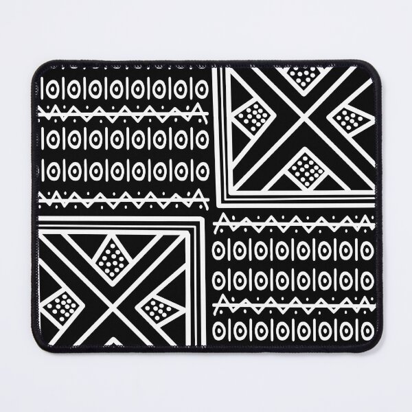 Item preview, African ethnic tribal bogolan black designed and sold by Wolagno.