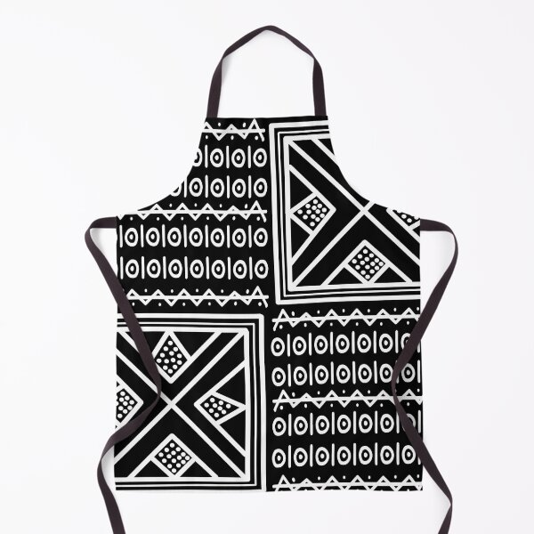 Item preview, African ethnic tribal bogolan black designed and sold by Wolagno.