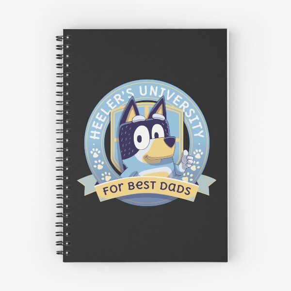 Item preview, Heeler's University for best dads // Bingo Bandit Chilli Heeler designed and sold by Geekydog.