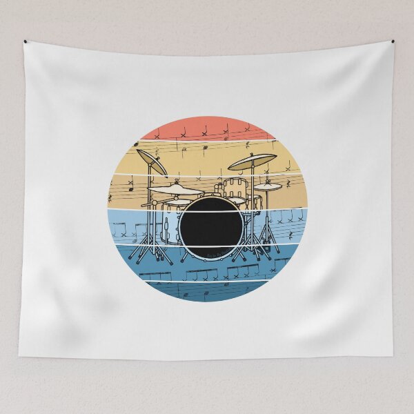 Item preview, Drummer Music Notation Drum Kit Percussionist Musician designed and sold by doodlerob.