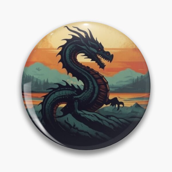 Item preview, Vintage dragon designed and sold by Shtex.