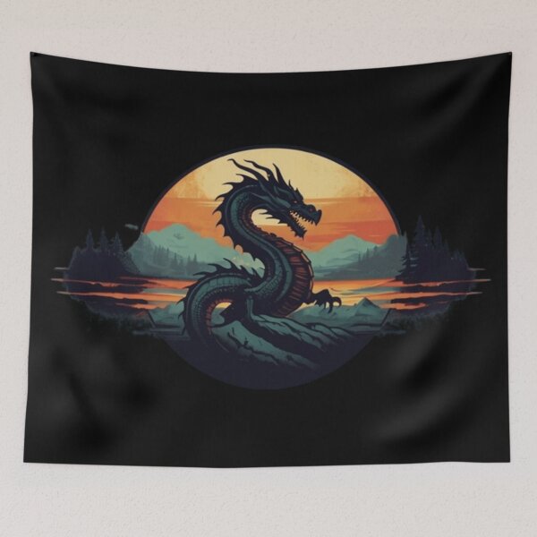 Item preview, Vintage dragon designed and sold by Shtex.