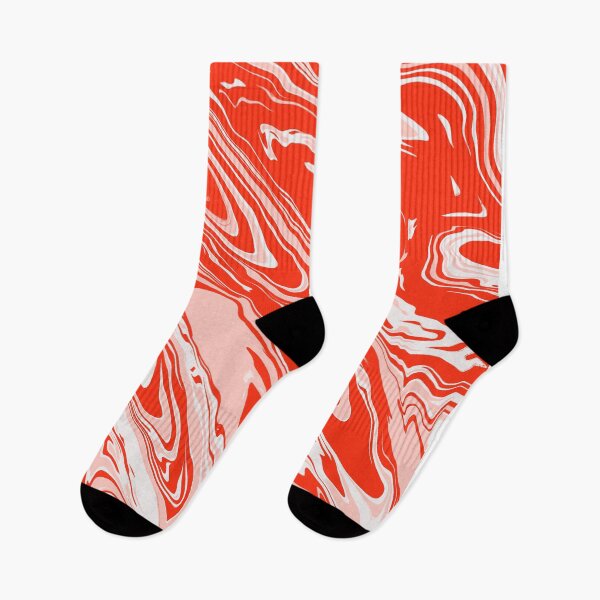 Item preview, Flow art | red and white pattern  designed and sold by Creative_verse108.