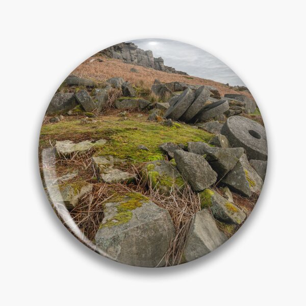 Item preview, Stanage Edge millstones in the Derbyshire Peak District. designed and sold by RobThorley.