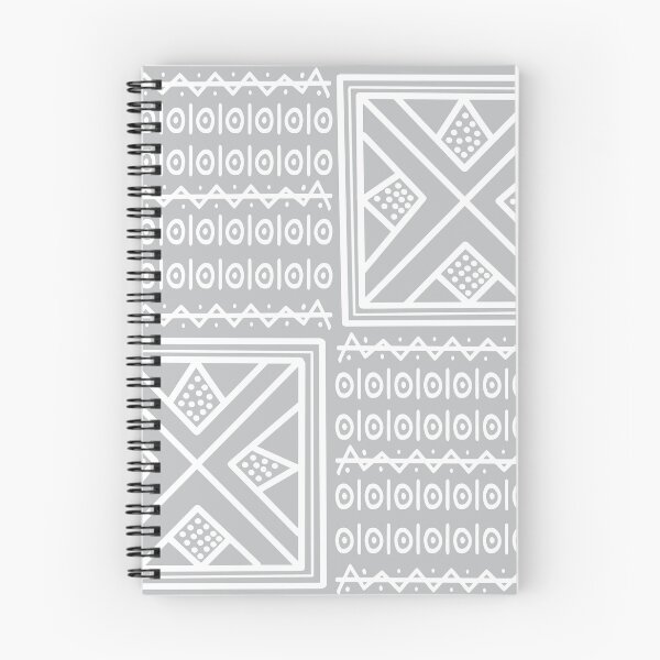 Item preview, Bogolan African pattern white designed and sold by Wolagno.
