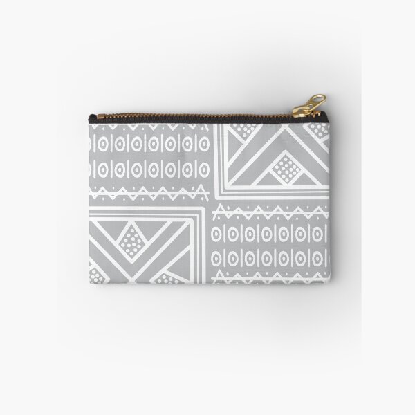 Item preview, Bogolan African pattern white designed and sold by Wolagno.
