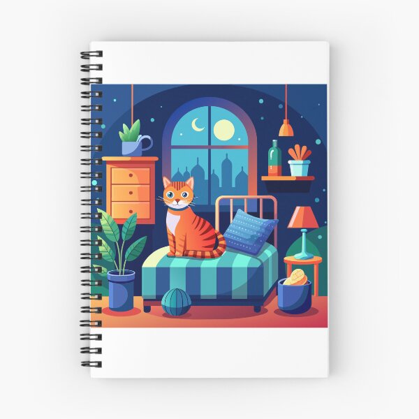 Item preview, cat and bed designed and sold by designerTurker.