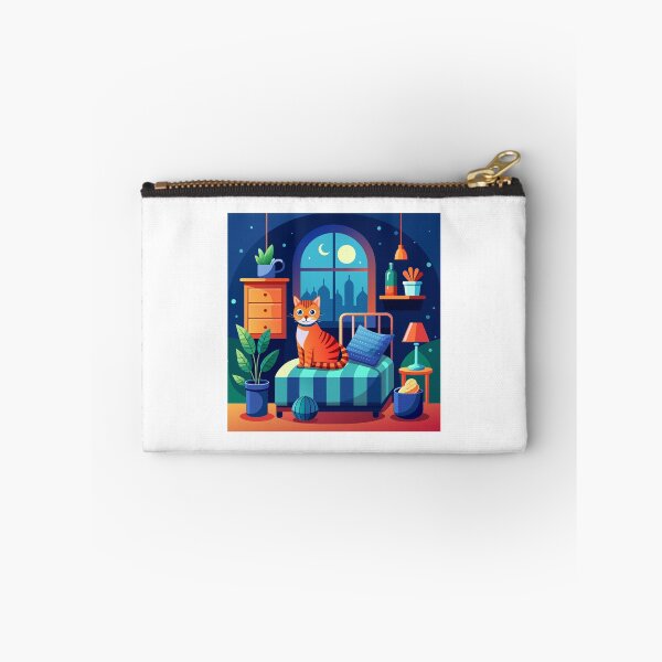 Item preview, cat and bed designed and sold by designerTurker.