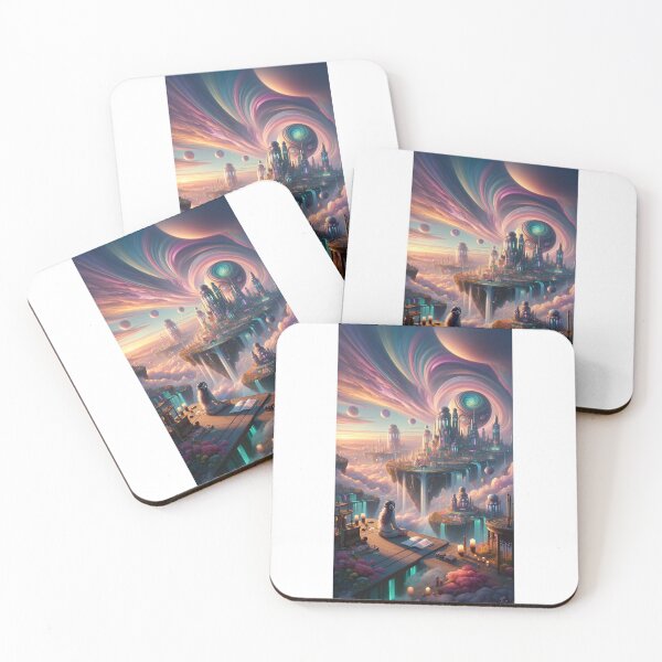 Item preview, Serenade of the Cosmic Oasis designed and sold by DreamAlongArt.