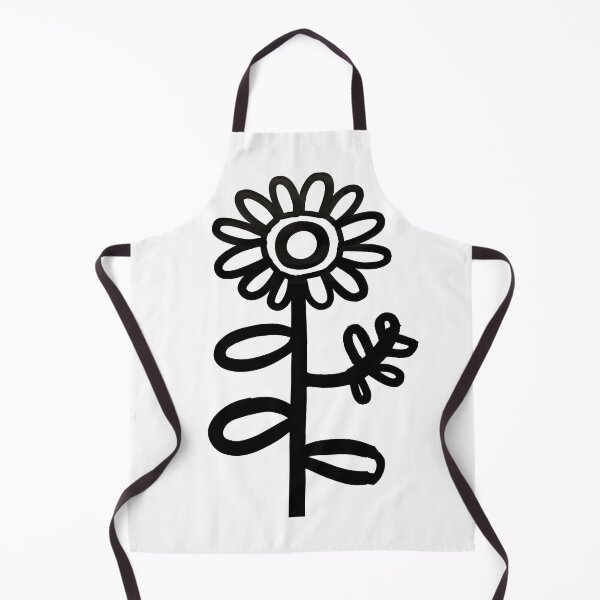 Item preview, Flower shape black and white designed and sold by TheWitsFoe.