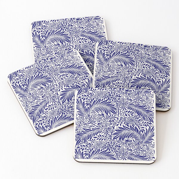 Item preview, William Morris Larkspur Floral Pattern Exhibition designed and sold by koovoxdogs.