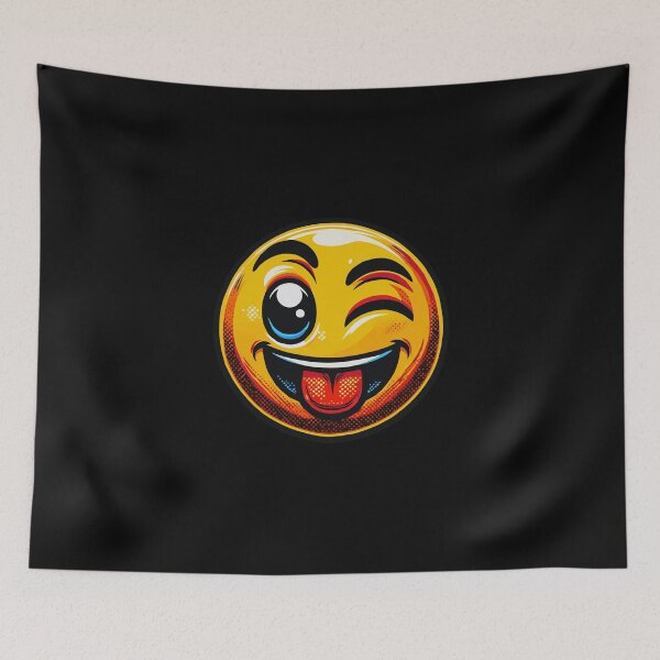 Item preview, Wink Wink Emoji designed and sold by 89BLACK.