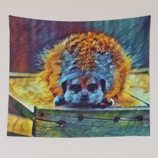 Item preview, Meerkat Crouch In Slumber designed and sold by Fearless-Fox.