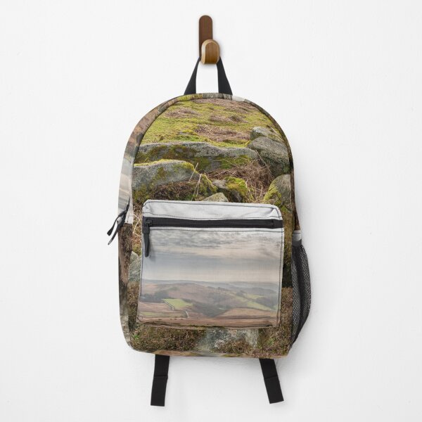 Item preview, Stanage Edge Derbyshire Peak District bleak winter landscape. designed and sold by RobThorley.