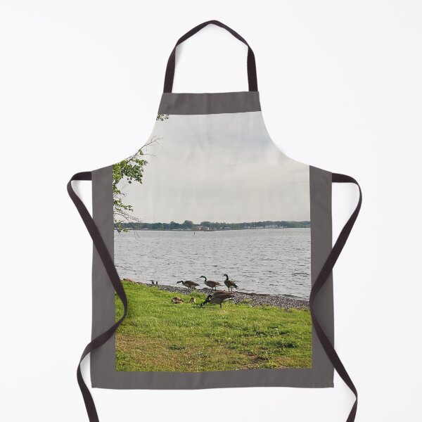 Item preview, Canada goose/Canadian goose with babies'/St Mary's river designed and sold by VeenaNair23.