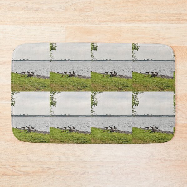 Item preview, Canada goose/Canadian goose with babies'/St Mary's river designed and sold by VeenaNair23.