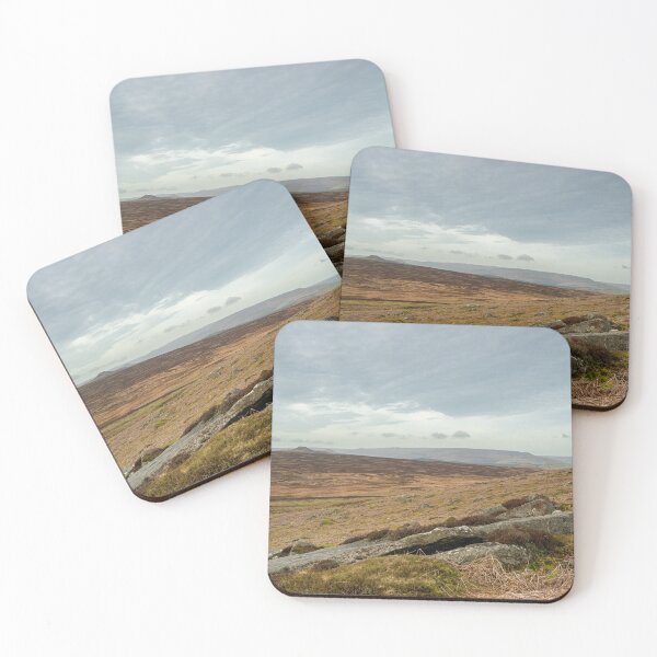 Item preview, Stanage Edge Derbyshire Peak District bleak winter landscape. designed and sold by RobThorley.