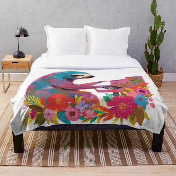 Aperçu de l'œuvre Sloth joue du piano créée et vendue par FlowersColorful.