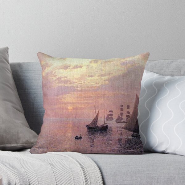 Item preview, Seascape with Sailboats designed and sold by tomorrowsart.