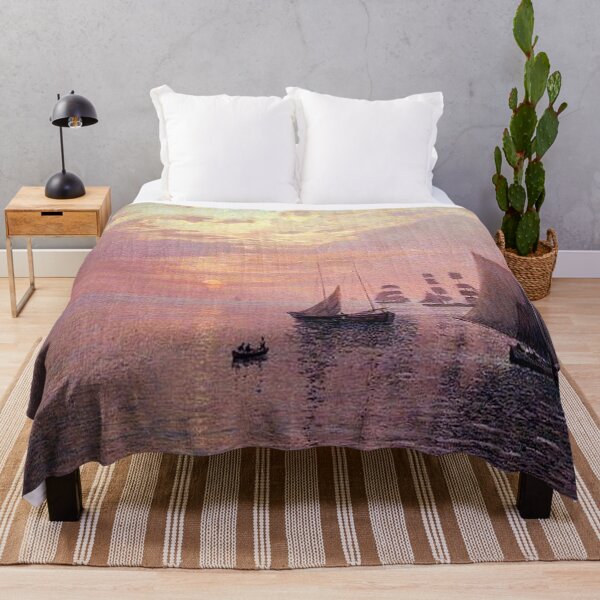 Item preview, Seascape with Sailboats designed and sold by tomorrowsart.