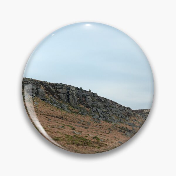Item preview, Stanage Edge Derbyshire Peak District bleak winter landscape. designed and sold by RobThorley.