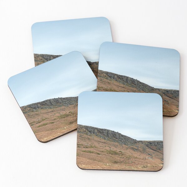 Item preview, Stanage Edge Derbyshire Peak District bleak winter landscape. designed and sold by RobThorley.