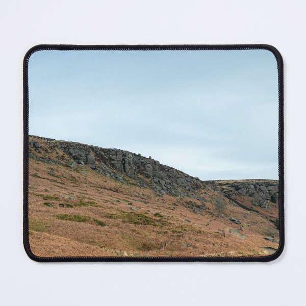 Item preview, Stanage Edge Derbyshire Peak District bleak winter landscape. designed and sold by RobThorley.