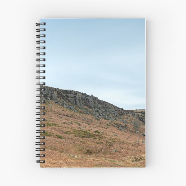 Item preview, Stanage Edge Derbyshire Peak District bleak winter landscape. designed and sold by RobThorley.