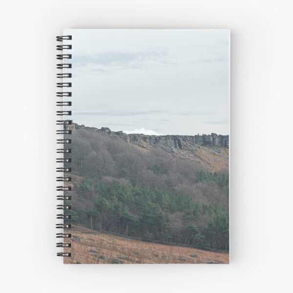 Item preview, Stanage Edge Derbyshire Peak District bleak winter landscape. designed and sold by RobThorley.