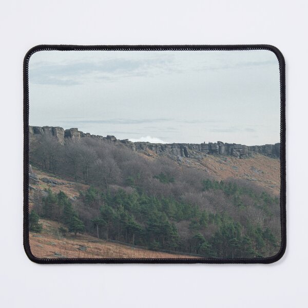 Item preview, Stanage Edge Derbyshire Peak District bleak winter landscape. designed and sold by RobThorley.