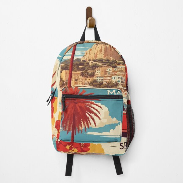 Item preview, Mallorca Beaches Spain Tourism Vintage Poster designed and sold by TravelersGems.