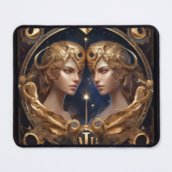 Item preview, Gemini, Zodiac Sign illustration designed and sold by ZodiBlend.