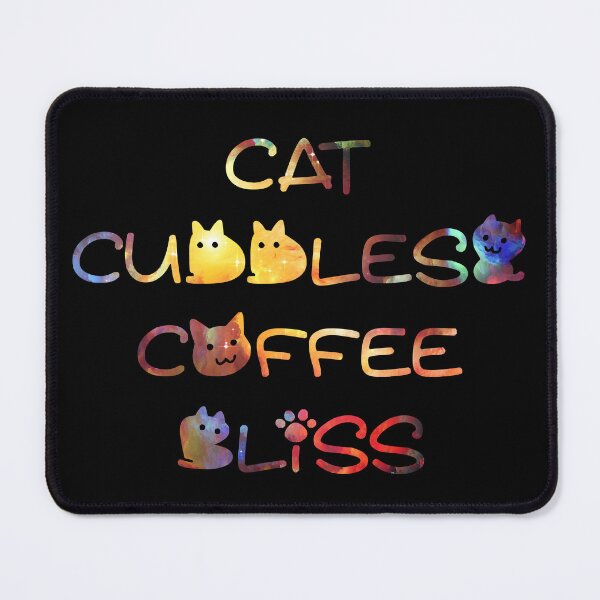 Item preview, Cat cuddles and coffee bliss designed and sold by Keirnyx.