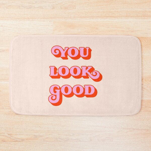 Item preview, You Look Good (Peach and pink tone) designed and sold by Paigaam.