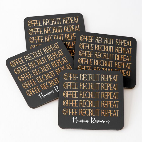 Item preview, Coffee recruit repeat designed and sold by Colorfulman.