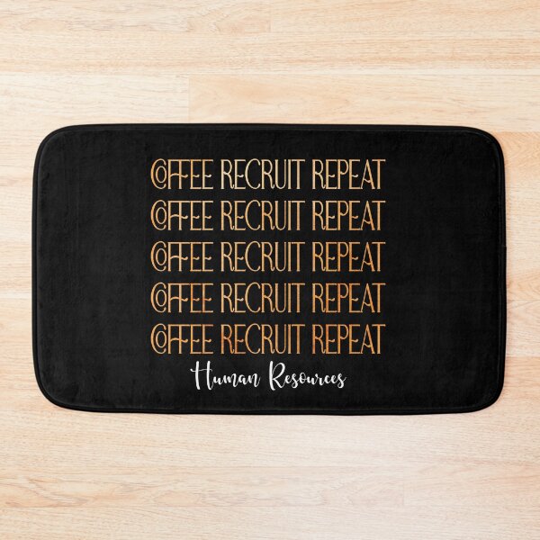 Item preview, Coffee recruit repeat designed and sold by Colorfulman.