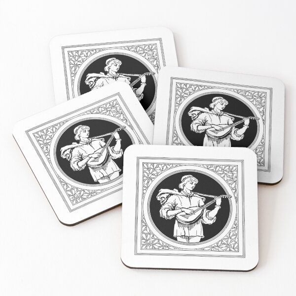 Item preview, Antique medieval male character badge designed and sold by BashPIXIE.