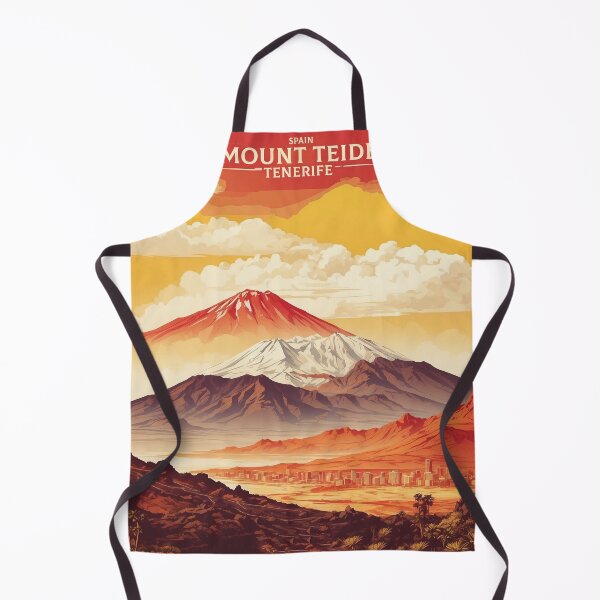 Item preview, Mount Teide Tenerife Spain Tourism Vintage Poster designed and sold by TravelersGems.